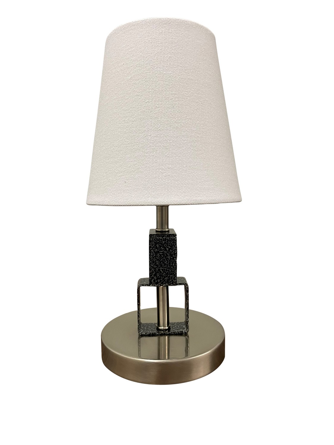 One Light Accent Lamp by House of Troy - Bryson Collection, Satin Nickel/Supreme Silver Finish - B208-SN/SS