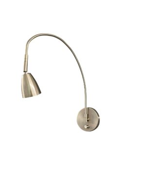LED Library Light by House of Troy - Arch Collection, Satin Nickel Finish - DAALEDL-SN