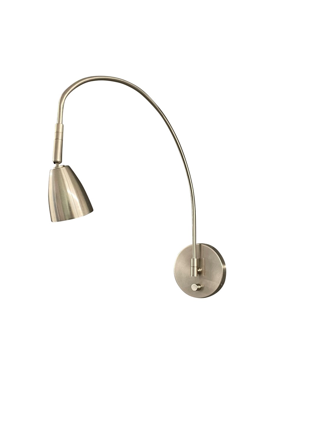LED Library Light by House of Troy - Arch Collection, Satin Nickel Finish - DAALEDL-SN