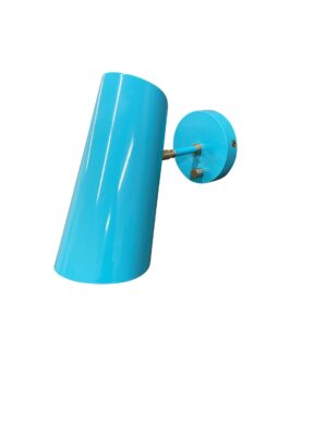 LED Wall Sconce by House of Troy - Logan Collection, Azure/Satin Brass Finish - L325-AZSB