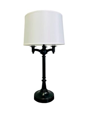 Four Light Table Lamp by House of Troy - Lancaster Collection, Black Finish - L850-BLK