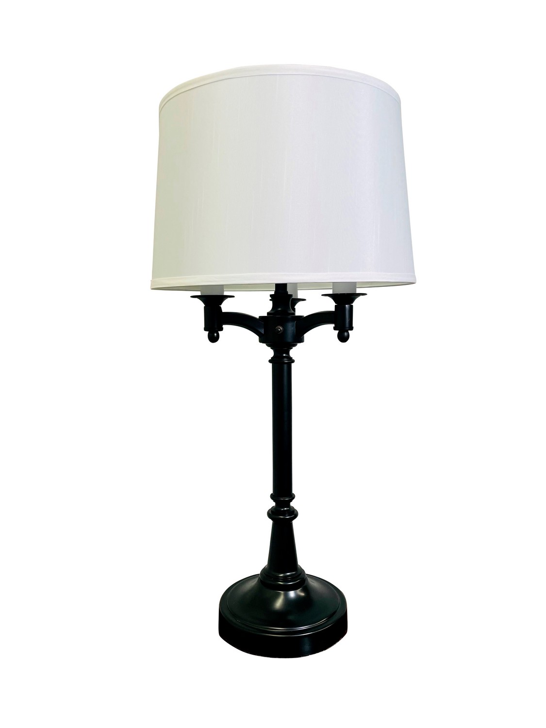 Four Light Table Lamp by House of Troy - Lancaster Collection, Black Finish - L850-BLK