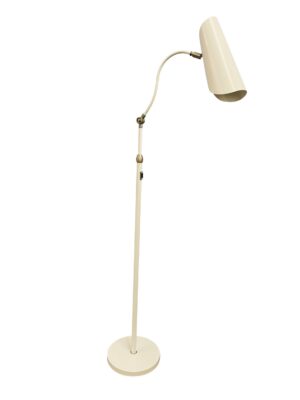 LED Floor Lamp by House of Troy - Logan Collection, White/Satin Nickel Finish - L300-WTSN