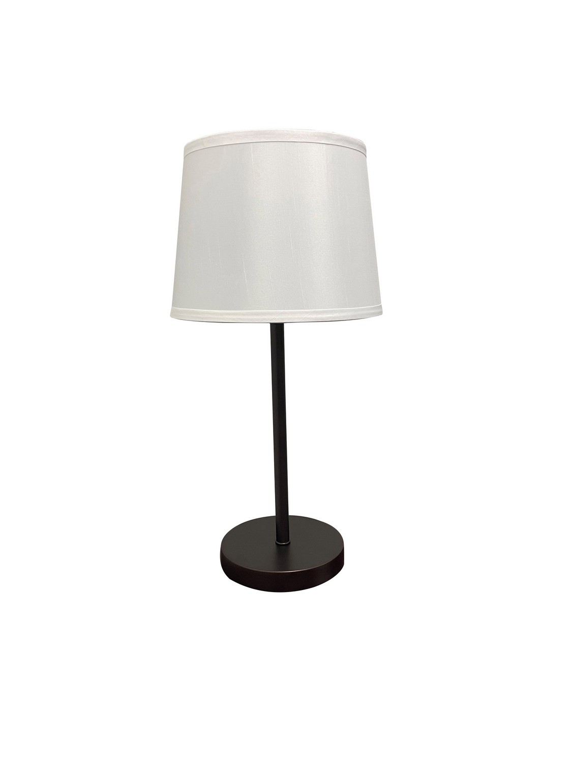 One Light Table Lamp by House of Troy - Sawyer Collection, Chestnut Bronze/Antique Brass Finish - S550-CHBAB