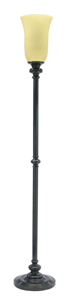 One Light Floor Lamp by House of Troy - Newport Collection, Oil Rubbed Bronze Finish - N600-OB