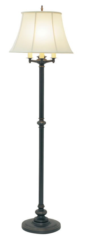 Four Light Floor Lamp by House of Troy - Newport Collection, Oil Rubbed Bronze Finish - N603-OB