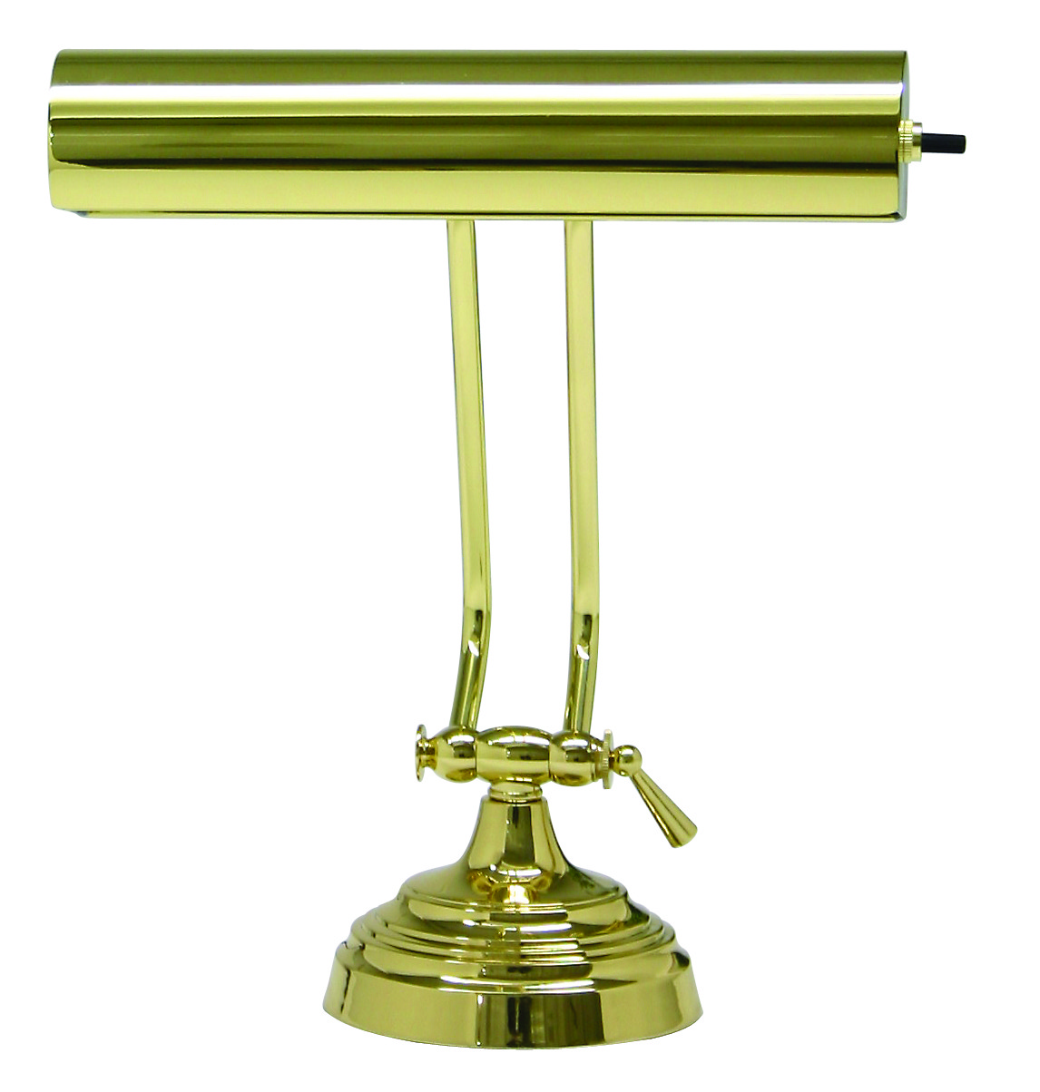 One Light Piano/Desk Lamp by House of Troy - Advent Collection, Polished Brass Finish - AP10-21-61