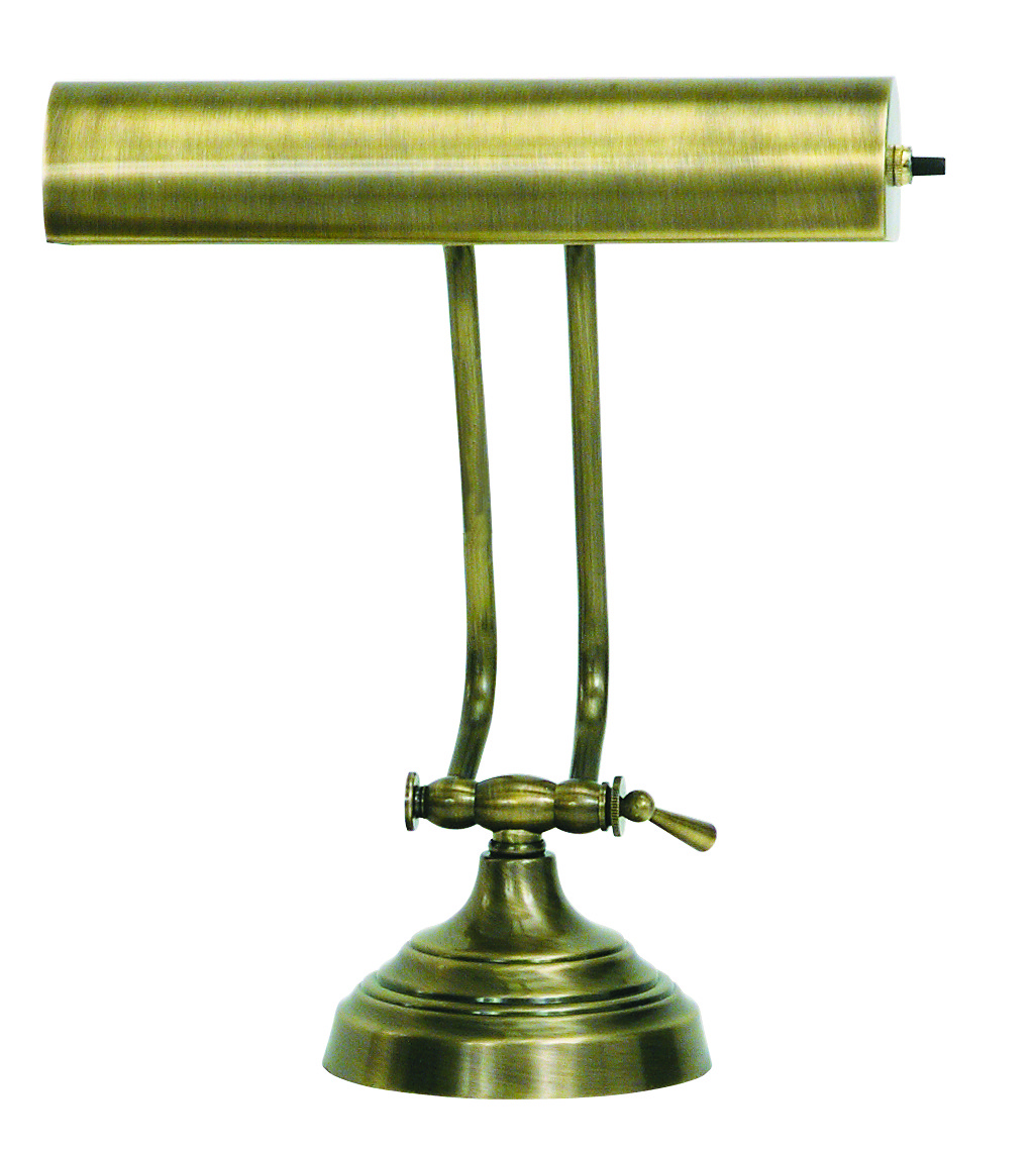 One Light Piano/Desk Lamp by House of Troy - Advent Collection, Antique Brass Finish - AP10-21-71