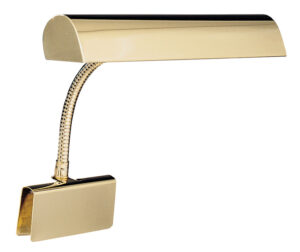 Two Light Piano Lamp by House of Troy - Grand Piano Collection, Polished Brass Finish - GP14-61