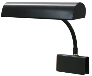 Two Light Piano Lamp by House of Troy - Grand Piano Collection, Black Finish - GP14-7