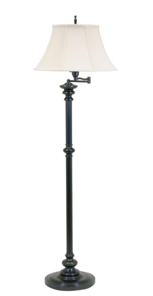 One Light Floor Lamp by House of Troy - Newport Collection, Oil Rubbed Bronze Finish - N604-OB