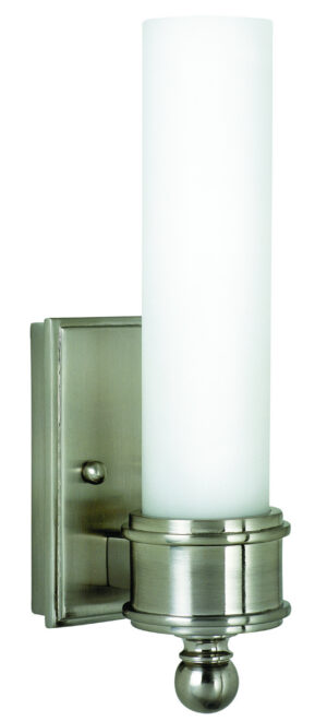 One Light Wall Sconce by House of Troy - Wall Sconce Collection, Satin Nickel Finish - WL601-SN