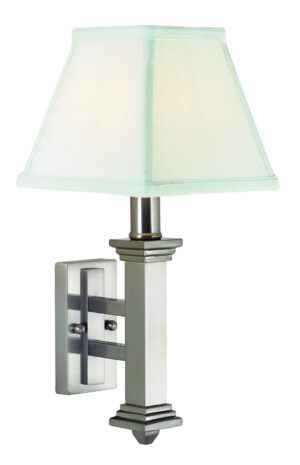 One Light Wall Sconce by House of Troy - Wall Sconce Collection, Satin Nickel Finish - WL609-SN