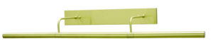 Six Light Picture Light by House of Troy - Slim-line Collection, Satin Brass Finish - DSL36-51
