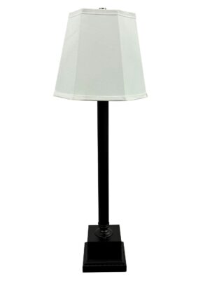 One Light Table Lamp by House of Troy - Bristol Collection, Black Finish - B955-BLK