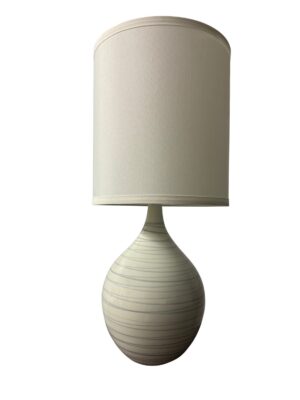 One Light Table Lamp by House of Troy - Scatchard Collection, Pearl Blue Finish - GS201-PL