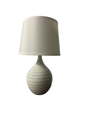One Light Table Lamp by House of Troy - Scatchard Collection, Sapphire Ring Finish - GS202-SR
