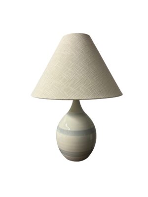 One Light Table Lamp by House of Troy - Scatchard Collection, Gray Sky Finish - GS300-GS