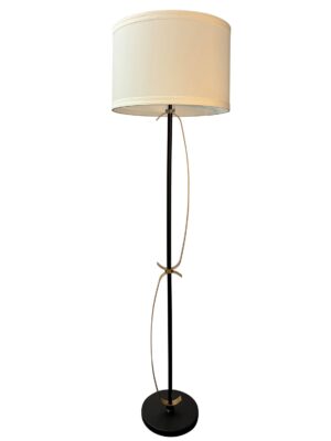 LED Floor Lamp by House of Troy - Lyndon Collection, Black/Heritage Gold Finish - LY703-BLKHG