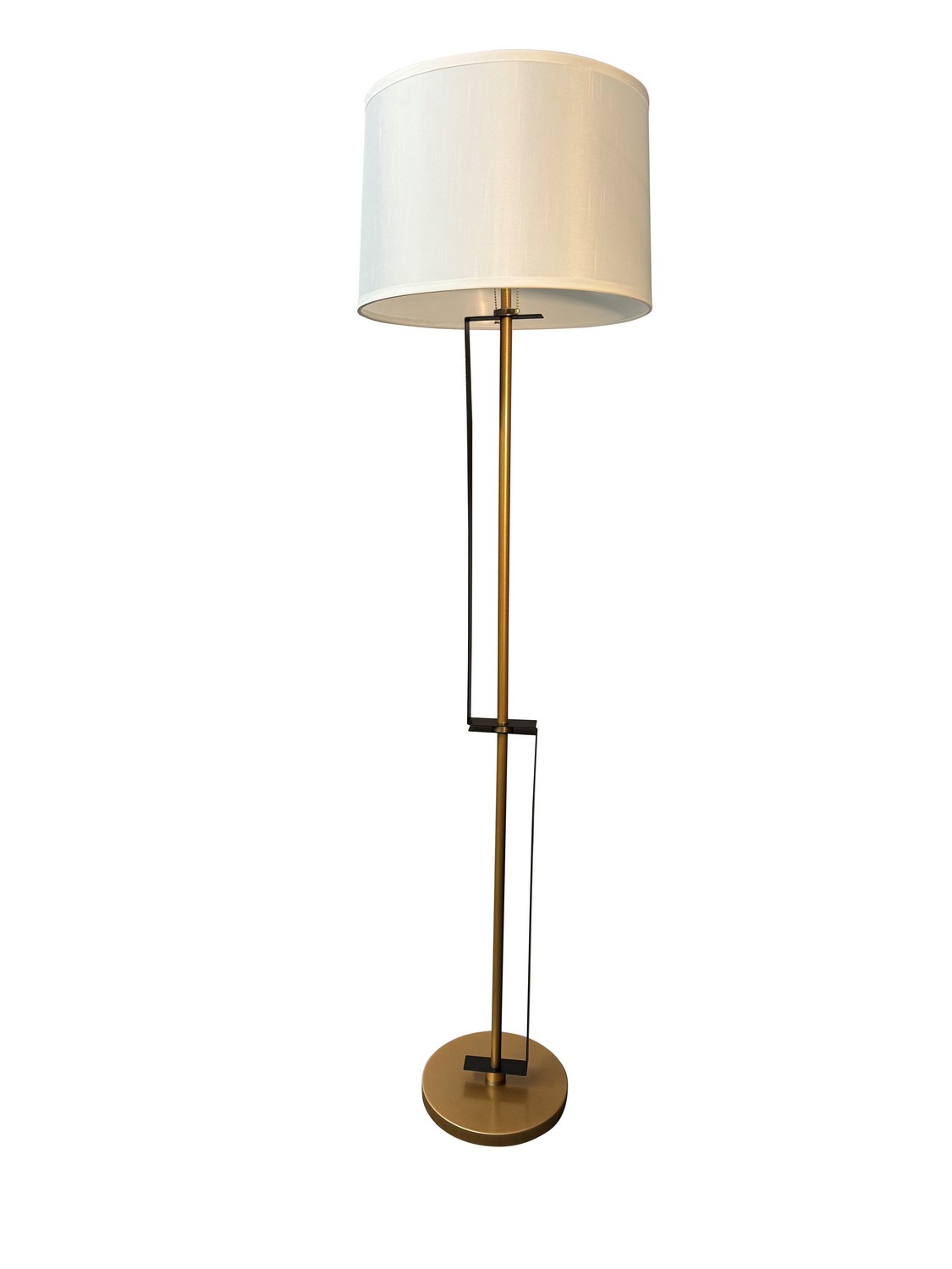 LED Floor Lamp by House of Troy - Lyndon Collection, Heritage Gold/Black Finish - LY704-HGBLK