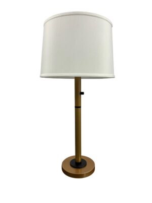 Three Light Table Lamp by House of Troy - Rupert Collection, Heritage Gold/Black Finish - RU750-HGBLK
