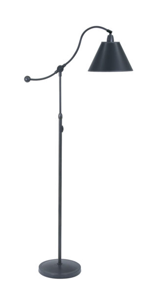 One Light Floor Lamp by House of Troy - Hyde Park Collection, Oil Rubbed Bronze Finish - HP700-OB-BP
