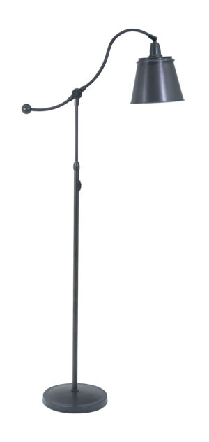 One Light Floor Lamp by House of Troy - Hyde Park Collection, Oil Rubbed Bronze Finish - HP700-OB-MSOB