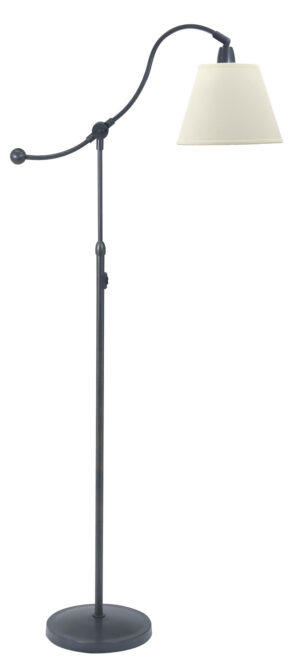 One Light Floor Lamp by House of Troy - Hyde Park Collection, Oil Rubbed Bronze Finish - HP700-OB-WL