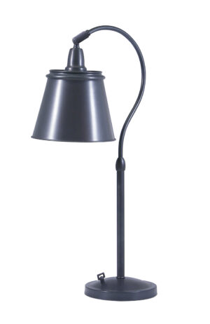 One Light Table Lamp by House of Troy - Hyde Park Collection, Oil Rubbed Bronze Finish - HP750-OB-MSOB
