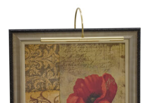 Two Light Picture Light by House of Troy - Advent Collection, Polished Brass Finish - APR16-61