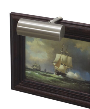 One Light Picture Light by House of Troy - Classic Contemporary Collection, Satin Nickel Finish - C5-52