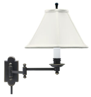 One Light Wall Sconce by House of Troy - Club Collection, Oil Rubbed Bronze Finish - CL225-OB