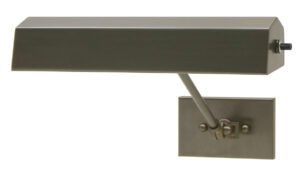 One Light Wall Sconce by House of Troy - Library Light Collection, Oil Rubbed Bronze Finish - DL10-OB