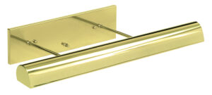 Three Light Picture Light by House of Troy - Classic Traditional Collection, Polished Brass Finish - DT24-61