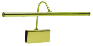 LED Clamp Lamp by House of Troy - Grand Piano Collection, Polished Brass Finish - GPLED19-61