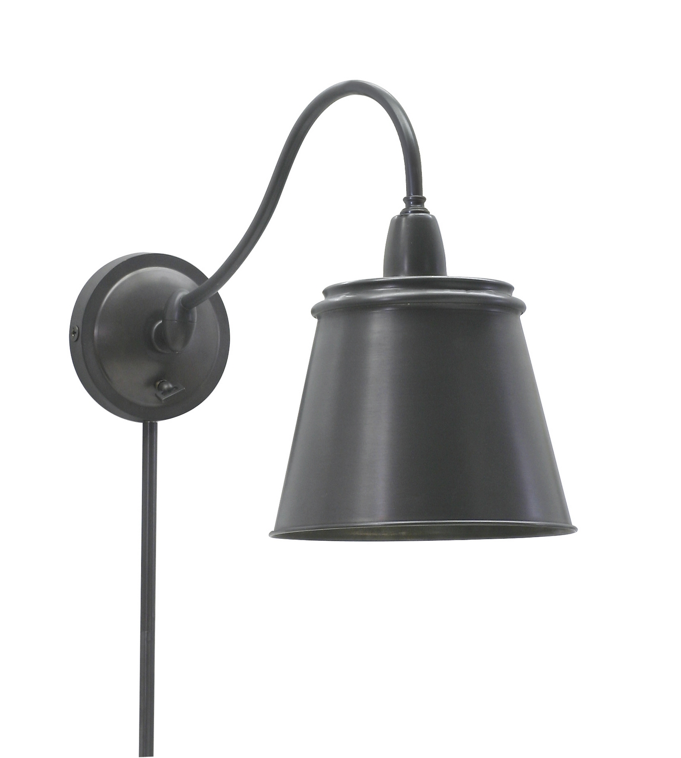 One Light Wall Sconce by House of Troy - Hyde Park Collection, Oil Rubbed Bronze Finish - HP725-OB-MSOB