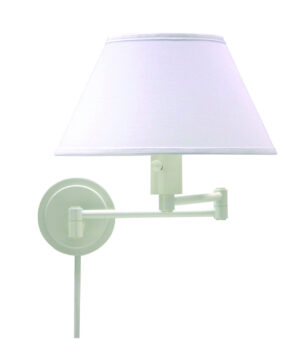 One Light Wall Sconce by House of Troy - Home/Office Collection, White Finish - WS14-9