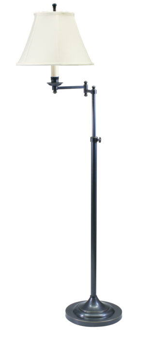 One Light Floor Lamp by House of Troy - Club Collection, Oil Rubbed Bronze Finish - CL200-OB