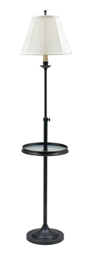 One Light Floor Lamp by House of Troy - Club Collection, Oil Rubbed Bronze Finish - CL202-OB