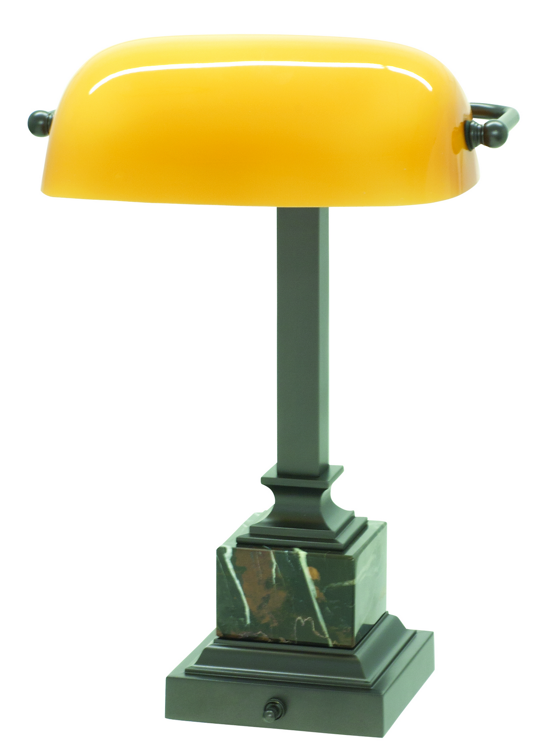 One Light Table Lamp by House of Troy - Shelburne Collection, Mahogany Bronze Finish - DSK430-MB