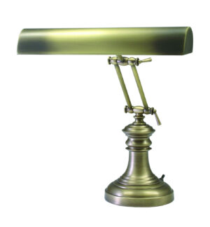 Two Light Piano/Desk Lamp by House of Troy - Piano/Desk Collection, Antique Brass Finish - P14-204-AB