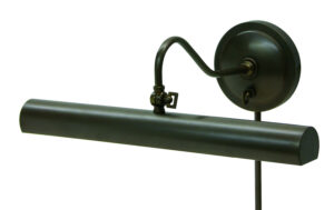 Two Light Wall Lamp by House of Troy - Library Collection, Oil Rubbed Bronze Finish - PL16-OB