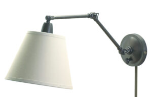 One Light Wall Sconce by House of Troy - Library Collection, Oil Rubbed Bronze Finish - PL20-OB