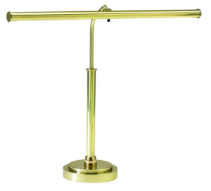 LED Piano Lamp by House of Troy - Piano/Desk Collection, Polished Brass Finish - PLED100-61