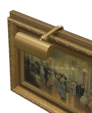 One Light Picture Light by House of Troy - Classic Traditional Collection, Gold Finish - T4-1