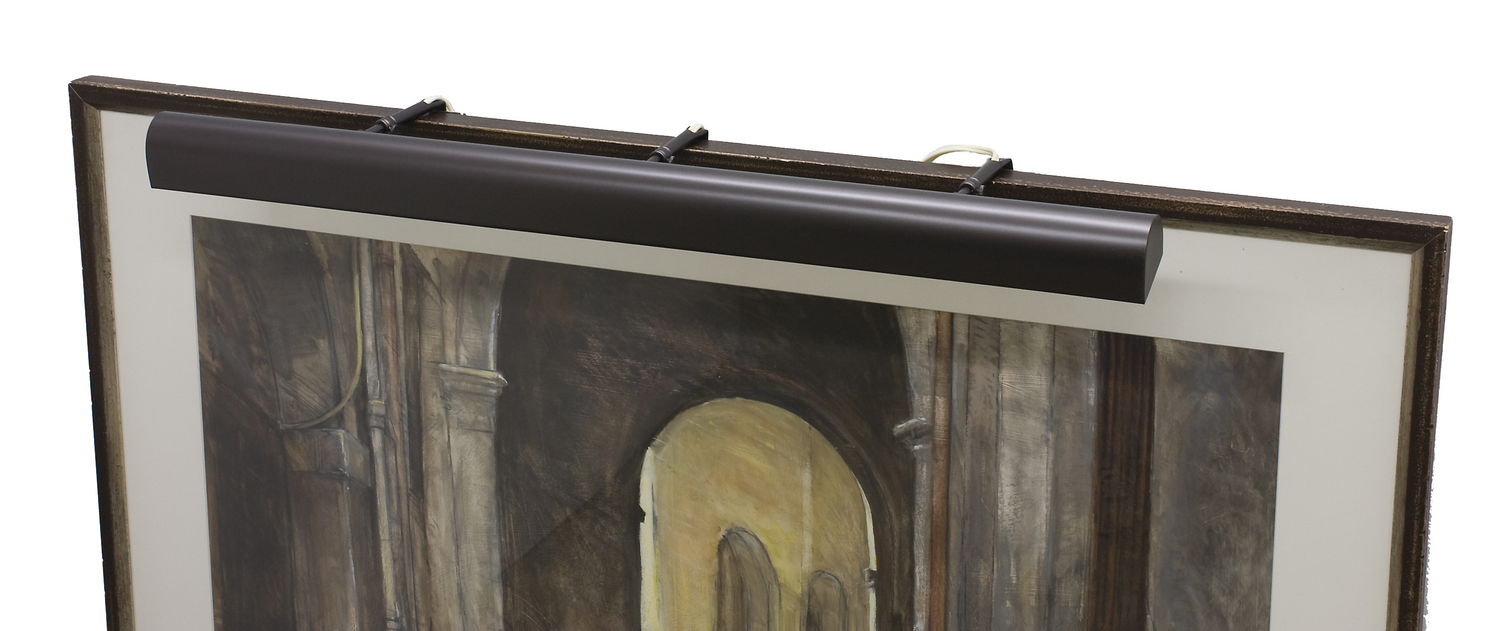 Six Light Picture Light by House of Troy - Classic Traditional Collection, Mahogany Bronze Finish - T42-81