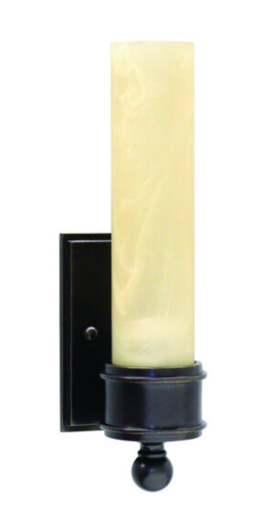 One Light Wall Sconce by House of Troy - Wall Sconce Collection, Oil Rubbed Bronze Finish - WL601-OB
