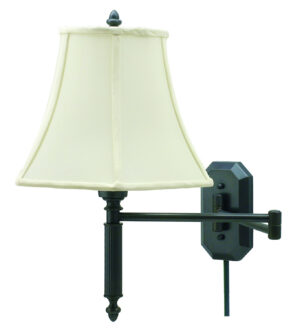 One Light Wall Sconce by House of Troy - Wall Swing Collection, Oil Rubbed Bronze Finish - WS-706-OB