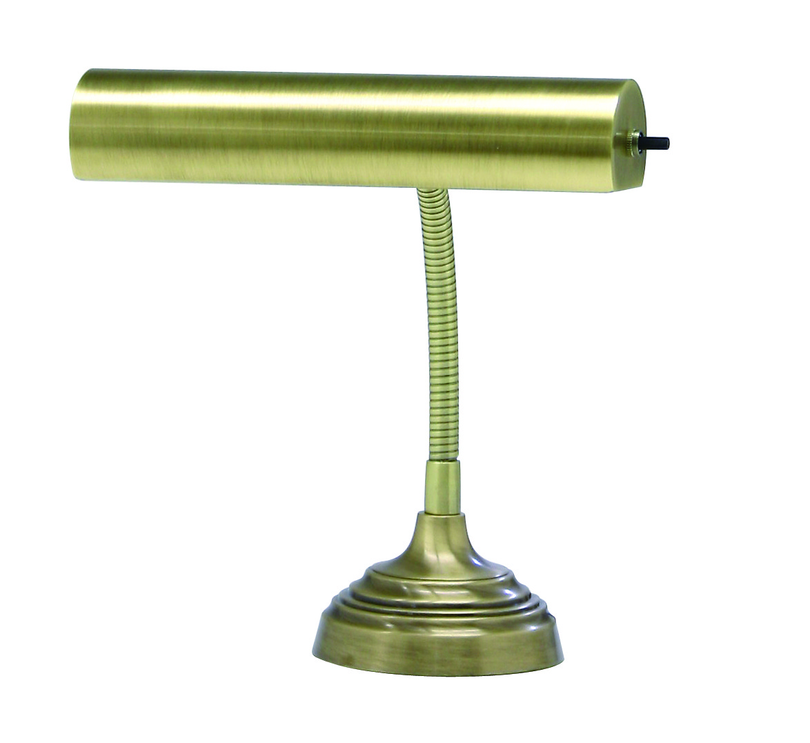 One Light Piano/Desk Lamp by House of Troy - Advent Collection, Antique Brass Finish - AP10-20-71