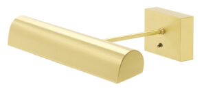 LED Picture Light by House of Troy - Classic Traditional Collection, Satin Brass Finish - BTLED14-51
